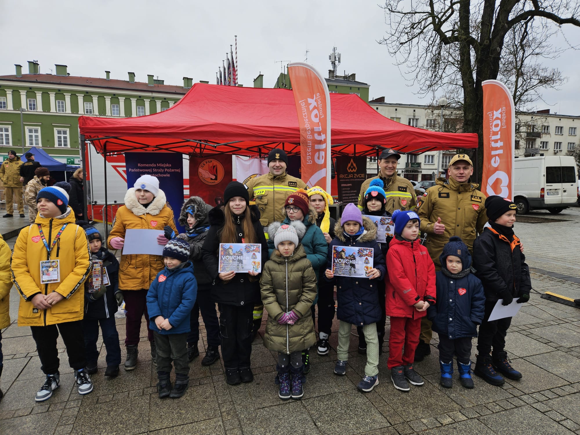 Strażacy dzieciom - Finał Wielkiej Orkiestry Świątecznej Pomocy